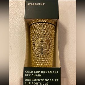 starbucks keychain cup